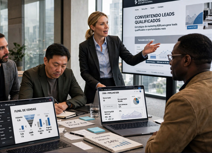 O que significa B2B em marketing